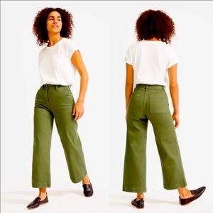 Everlane wide leg crops